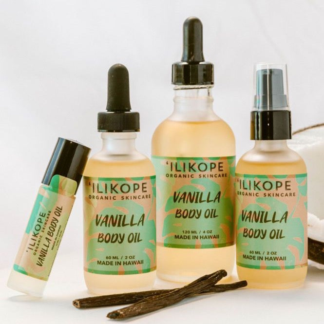 Vanilla Body Oil | Natural Skincare