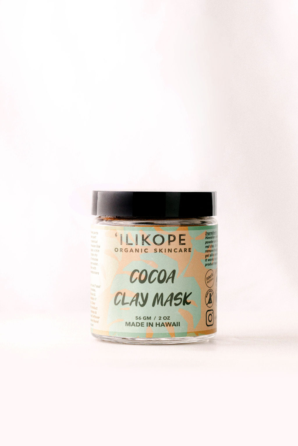 NATURAL HAWAIIAN COCOA CLAY FACE MASK